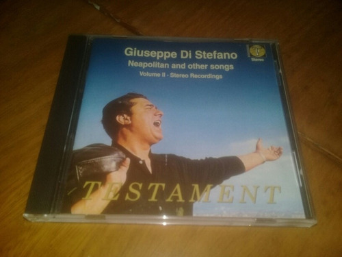 Giuseppe Di Stefano Neapolitan And Other Songs Cd 