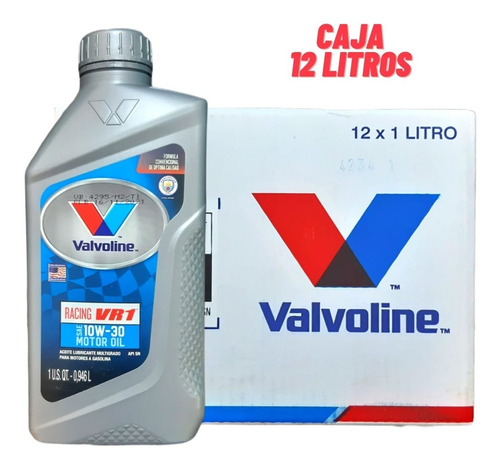 Aceite 10w30 Mineral Valvoline Pack 12lts