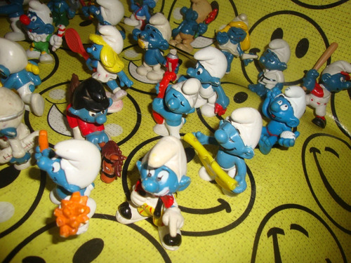Pitufos Peyo Figuras Originales 2 Por $350 (Usado)