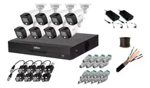 Comprar Kit Dvr 8ch 5mp + 8 Cam 5mp Full Color, Cat6, Conectores