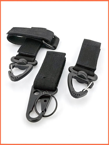 Conjunto De Mosquetões Utilitários De Ação Tripla - Pacote C
