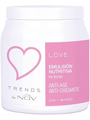 Nov Nutricion Baño De Crema Love Ph Acido Uva Y Mango 980 Gr