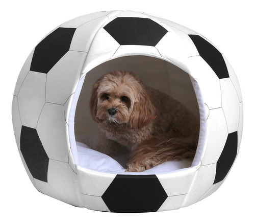 Maccabi Art Soccer Ball Dog Bed - Cama Para Mascotas Con Tem