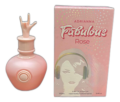 Perfume Marca Mirage Para Mujer Adrianna Fabulous Rose 100ml