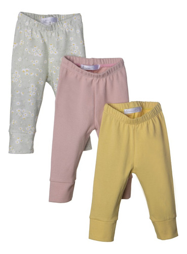 Pantalones Bebés Le Cocon Pack X3 Jogger 