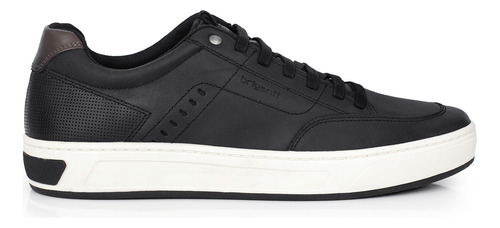 Zapatilla Hombre Cuero Sneaker Zapato Liso Nautico Briganti
