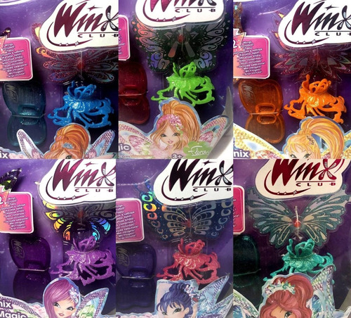 Imagem 3 de 4 de Coleção Completa 06 Mini Fadas Fadinhas Winx Club Original