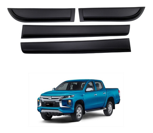 Molduras Para Puertas Mitsubishi L200 Doble Cabina 2015-2020