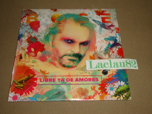 Miguel Bose Libre Ya De Amores 14 Warner Cd Promo Single New