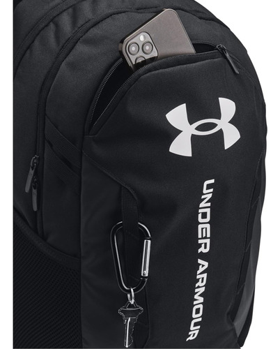 Mochila Under Armour Hustle 6.0 Unisex-adulto, (002) Negr...