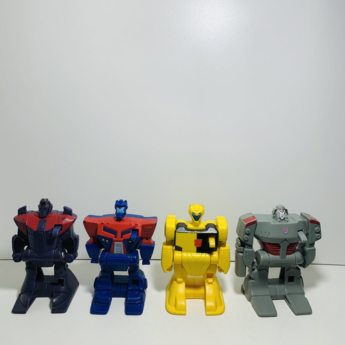 Transformers Animated Mcdonalds 2008 Colección Completa (Usado)