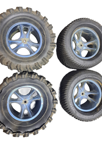 4 Rodas E Pneus Monster Truck Traxxas Revo T-maxx (Usado)