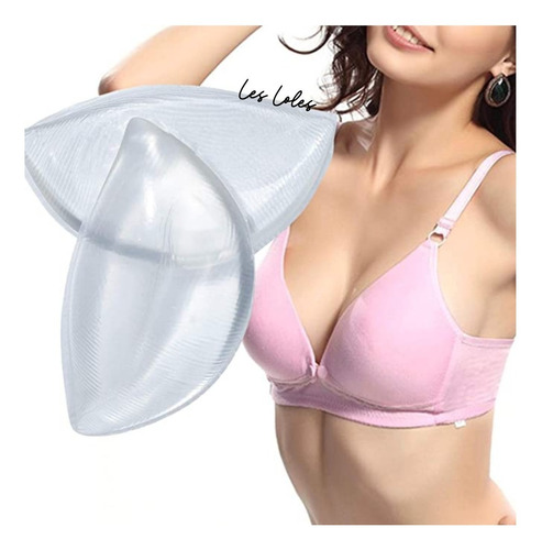 Imagen 6 de 9 de Relleno De Busto Silicona P/ Malla Corpiño Vestido Les Loles
