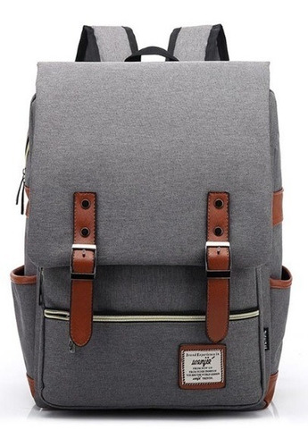 Mochila Vintage Unisex Porta Laptop 2019