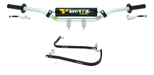 Cubre Manos Manubrio Wirtz® X6 22mm Elevadores Tornado Xr250 Xr150