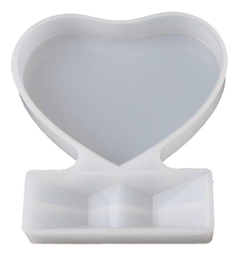 Molde Silicon Corazon  Base Para Resina Epoxi Encapsulado