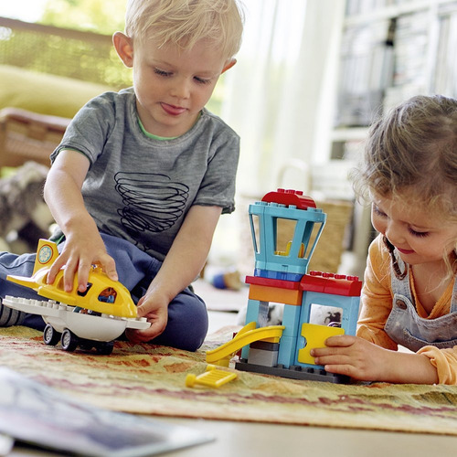 Aeropuerto De La Ciudad De Lego Duplo 10.871 Componentes Bás