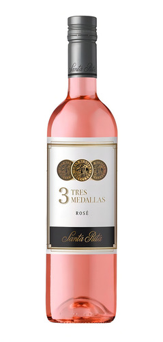 Vinho Chileno Santa Rita 3 Medallas Rosé 750ml