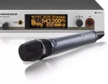 Microfone Sem Fio Sennheiser Ew 335 G3 Muito Bom Promocao 