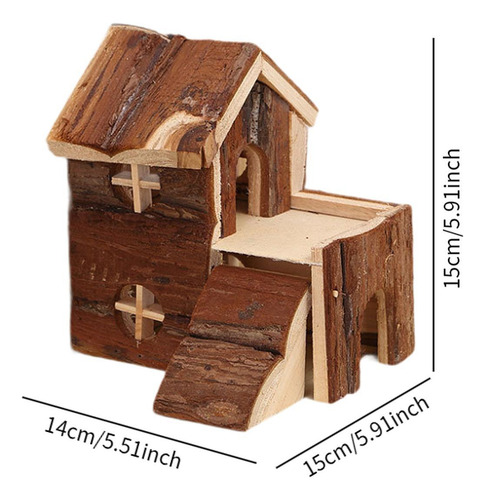 Casa De Madera Para Hámster, Casa De Madera Para Animales