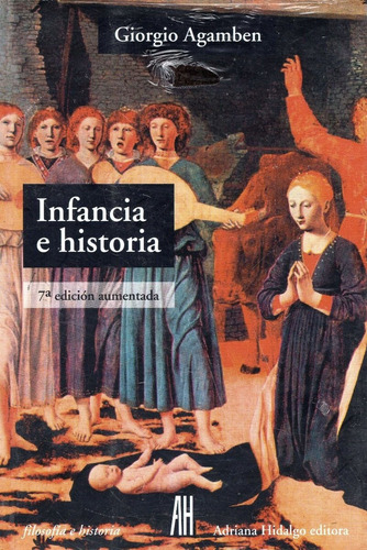 Libro: Infancia E Historia / Giorgio Agamben