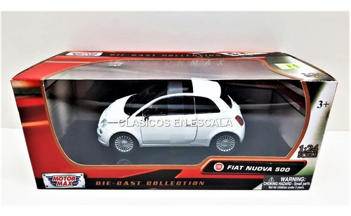 Fiat Nuova 500- 1/24 Bl Motormax
