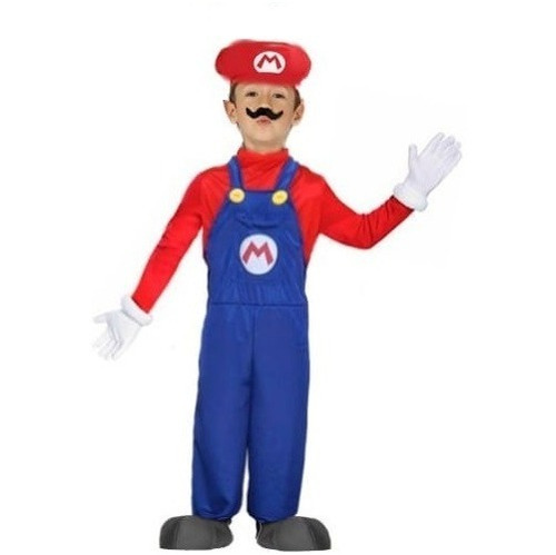 Disfraz  Mario Bros, Cosplay Infantil