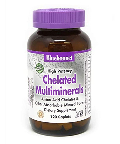 Bluebonnet Nutrition Cápsulas Multimillerales Chelated De Al