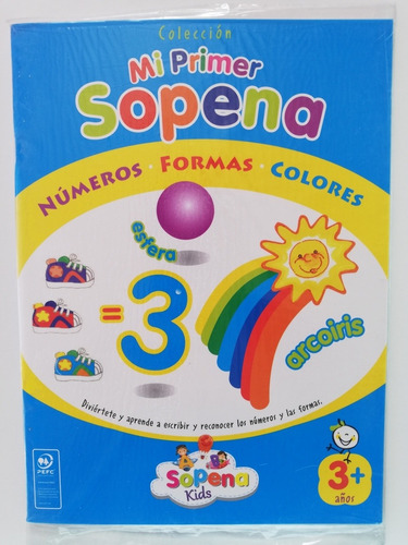 Libro Infantil De Numeros, Formas Y Colores.