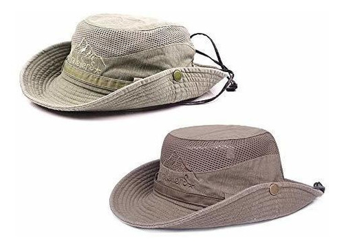 Obling Sun Hat Sombrero De Pesca Upf 50 Wide Brim Bucket Hat