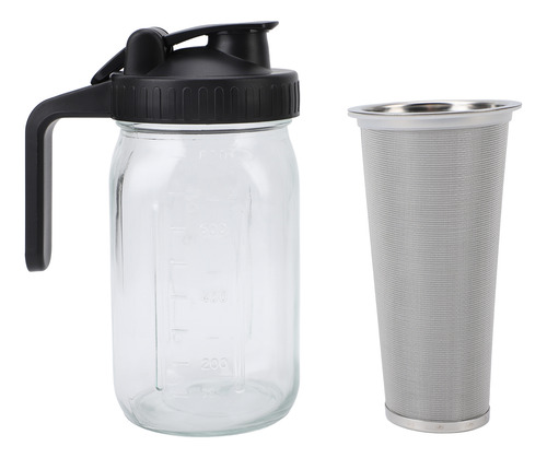 Jarra Para Cafetera Cold Brew De Acero Inoxidable