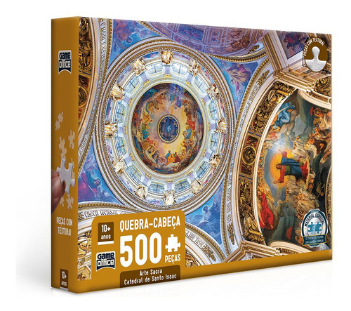 Quebra-cabeça 500 Peças Arte Sacra: Catedral De Santo Isaac