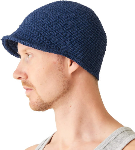 Charm Gorro Kufi Para Hombre - Gorra De Calavera Con Ala De 