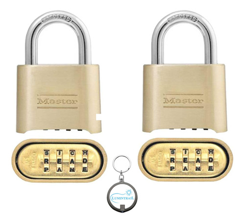 Master Lock Candado 175dwd Set Your Own Letter Combination .