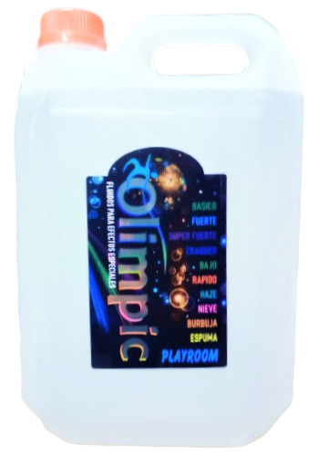 Liquido Maquina Humo Olimpic Linea Playroom Bidon 5 Lts