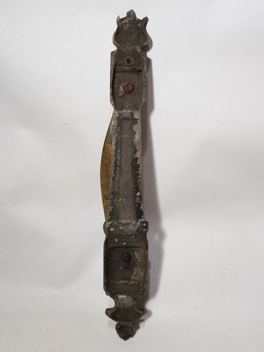 Imagen 2 de 9 de Antiguo Manijon Bronce Con Respaldo Estilo Francés Mag 59093