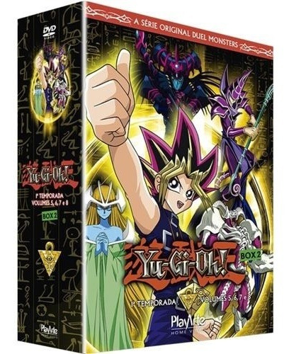 Yu-gi-oh! 1ª Temporada Vol.2 - Box Com 4 Dvds - Dan Green