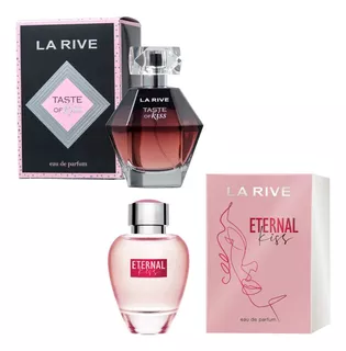 Kit C/ 2 Perfumes La Rive, Eternal Kiss E Taste Of Kiss