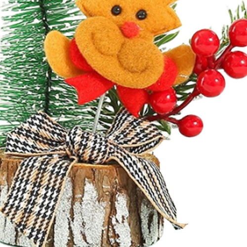 Mini Artificial De Navidad, Artificial De Madera De Navidad,