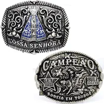 Comprar Kit 2 Fivela Country Cowboy Rodeio Ns Aparecida Peao
