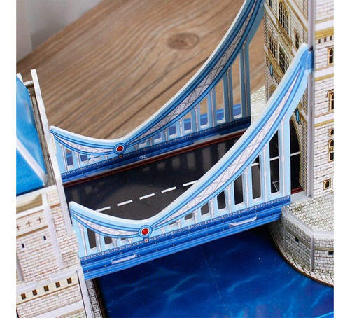Rompecabezas 3d Rompecabezas London Twin Bridge Para Niños