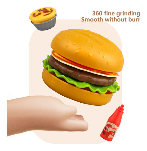 Juego De Hamburguesas For Niños Play Home Toy Simulation Bu