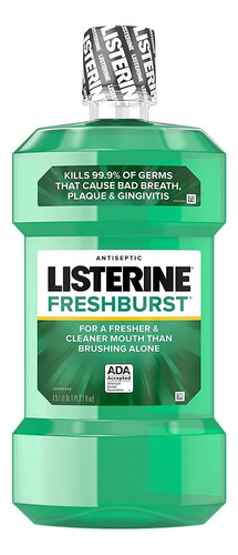 Listerine Freshburst Antiseptic Mouthwash With Germ-killing