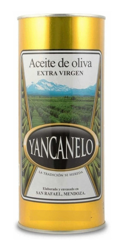 Aceite De Oliva Extra Virgen En Lata Yancanelo X 500 Ml.