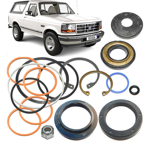 Ford Bronco 1990 -1996 Kit Reparar Caja Dirección Hidráulica