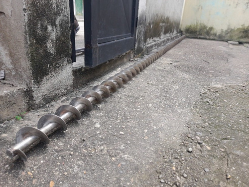 Imagen 3 de 8 de Tornillo Sin Fin De 3 Pulgadas De Acero Inoxidable