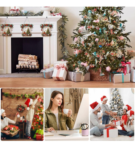 Colgante Para Árbol De Navidad Adornos Navideños De Acrílico