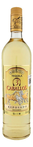 Tequila Rep. 3 Caballos 1000ml