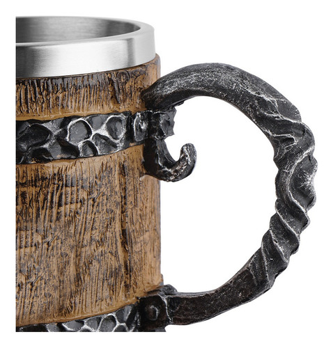Taza For Beber Cerveza De Barril De Té De Madera Estilo 2