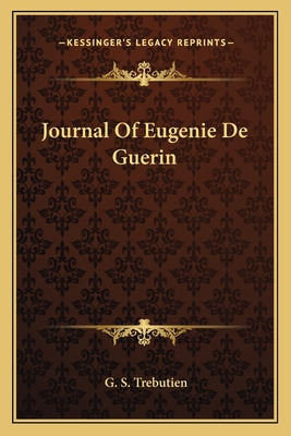 Libro Journal Of Eugenie De Guerin - Trebutien, G. S.